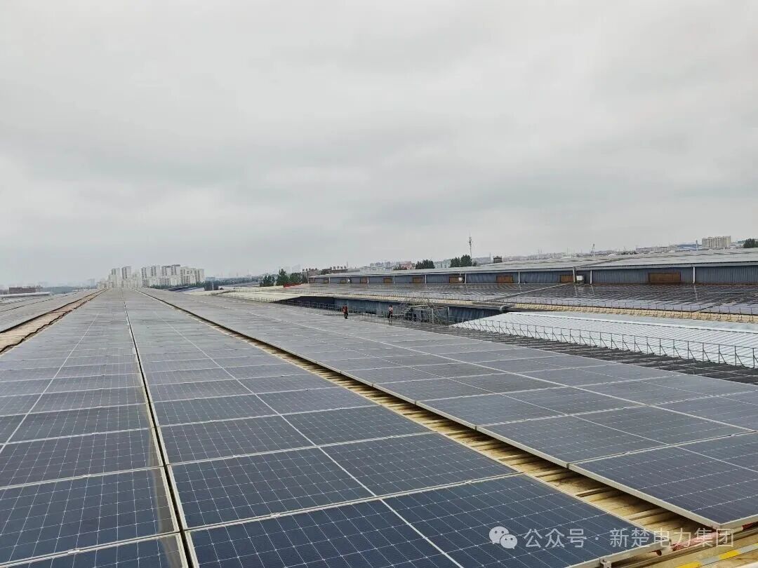 低溫保供，巡檢護(hù)航｜新楚電力為某業(yè)主單位屋頂光伏電站筑牢冬季